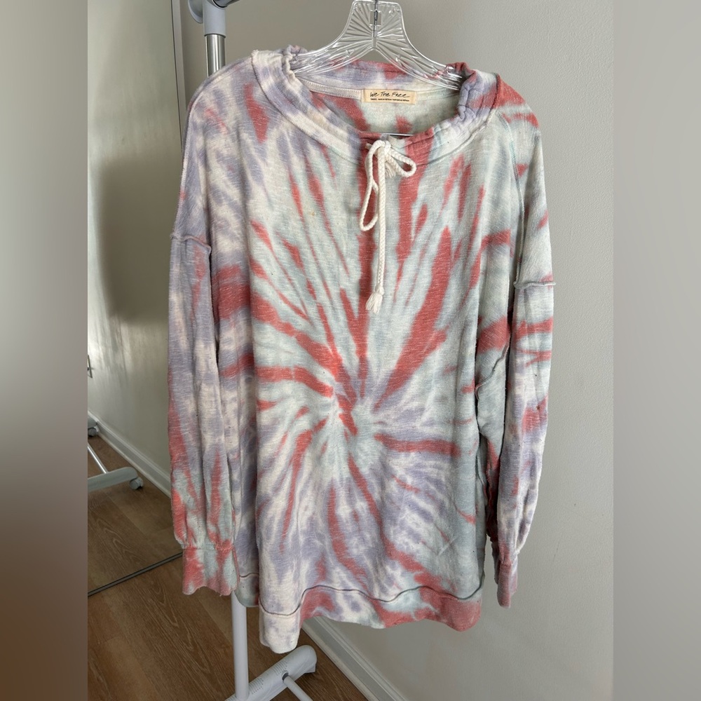 We The Free Multicolor Tie-Dye Hoodie
